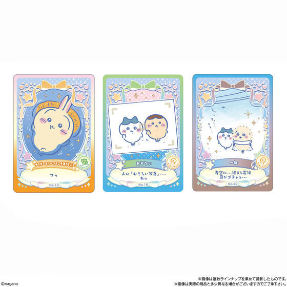 「ちいかわ」“季節だもん”やハチワレの“成長”など多彩なデザイン！コメントも面白い、メタリックに輝くカード付きウエハース第2弾