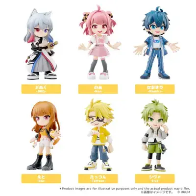 「カラフルピーチ」じゃぱぱや、のあ含む全11名をデフォルメフィギュア化！手のひらサイズで可愛い「PalVerse」が予約受付中