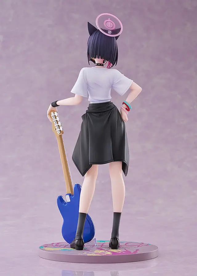 『ブルアカ』より「カズサ」がバンド姿で1/7スケールフィギュア化！シャツの質感、ベースの弦は1本1本張るなどこだわりが凄い