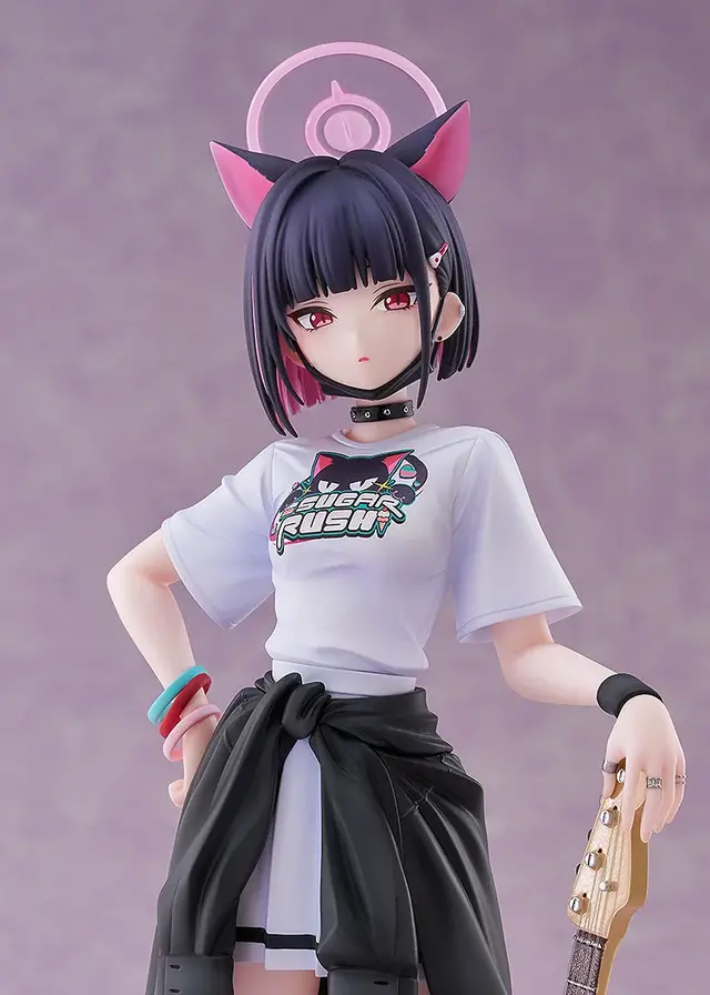 『ブルアカ』より「カズサ」がバンド姿で1/7スケールフィギュア化！シャツの質感、ベースの弦は1本1本張るなどこだわりが凄い