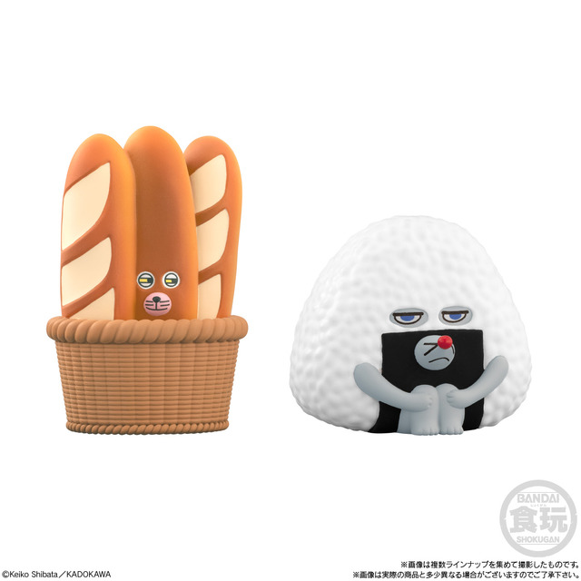「パンどろぼう」がソフビ人形になって登場！「いとしのパン」「まずい」「おにぎりぼうや」など集めて可愛い全7種