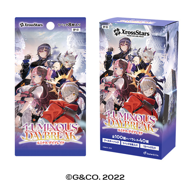ぶいすぽっ！、CRなどタレントたちが共演！新作TCG『Xross Stars（クロススターズ）』が本日8月22日発売