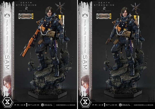 お値段約32万円！『デススト2』主人公「サム」が1/3スケールで立体化ーモデルであるノーマン・リーダス氏の特徴を捉え、フォトリアルな仕上がりに