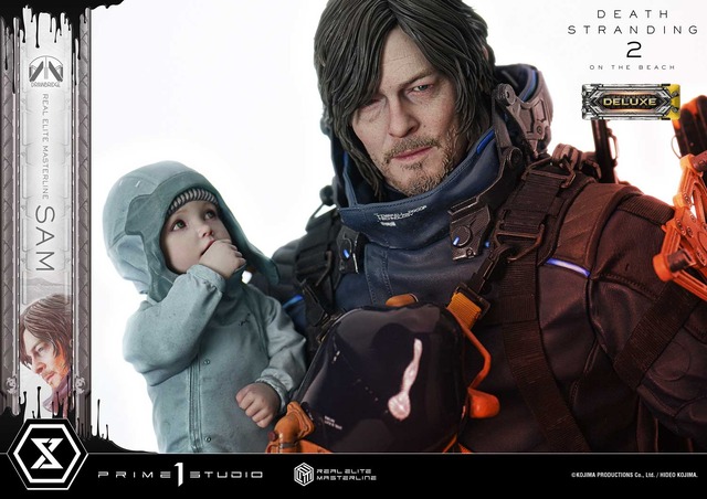 お値段約32万円！『デススト2』主人公「サム」が1/3スケールで立体化ーモデルであるノーマン・リーダス氏の特徴を捉え、フォトリアルな仕上がりに