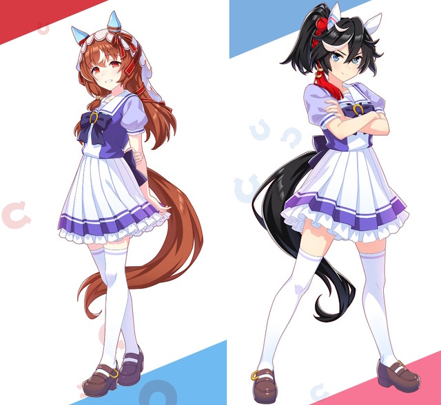 『ウマ娘』カツラギエース、スティルインラブの“原案イラスト”が存在感抜群！力強いポーズ、悩まし気な表情がそれぞれの魅力を底上げ
