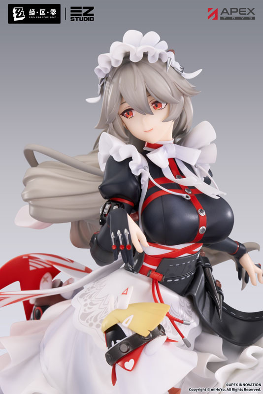 スカートの躍動感やスリットから覗く太ももがセクシー！『ゼンゼロ』よりメイド長「リナ」がフィギュア化
