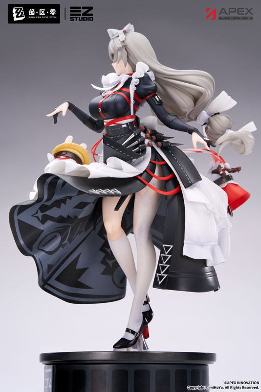 スカートの躍動感やスリットから覗く太ももがセクシー！『ゼンゼロ』よりメイド長「リナ」がフィギュア化