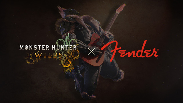 『モンハンワイルズ』が世界的ギターブランド「Fender®」とコラボ！楽曲「英雄の証」を自動演奏する特別なジェスチャーをクエストで入手