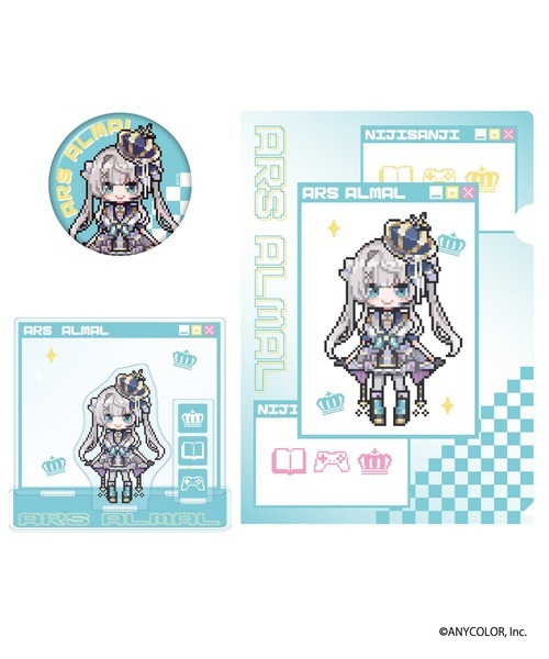 にじさんじ「アルス・アルマル」とZOZOTOWNがコラボ！新衣装姿のTシャツやクッションなど限定アイテム全7型を受注販売