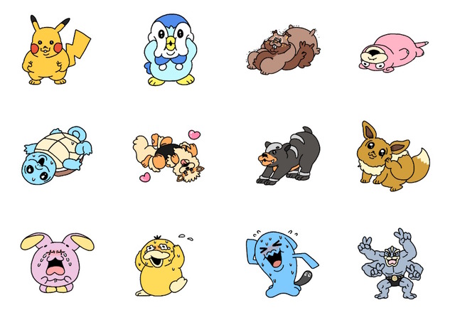『ポケモン』が「おぱんちゅうさぎ」の可哀想に！先生とコラボ！お腹の肉が気になるピカチュウにカイリューなど、ムチッと可愛いLINEスタンプ発売