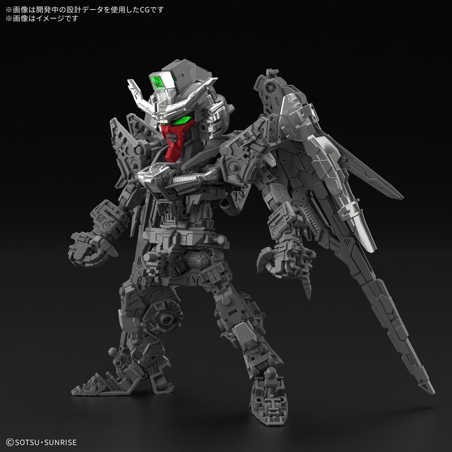 「MGSD デスティニーガンダム」には大ボリュームの“光の翼”が付属！アロンダイト、長射程ビーム砲のオリジナルギミック搭載も明らかに