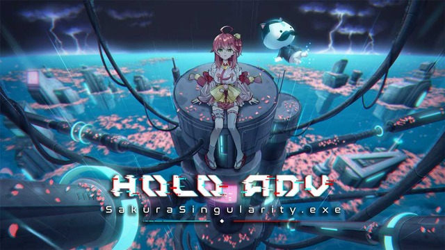 ホロライブ・さくらみこが「別の未来の世界線」に転移…!? holo Indieより新ADV『Holo ADV: SakuraSingularity.exe』発表