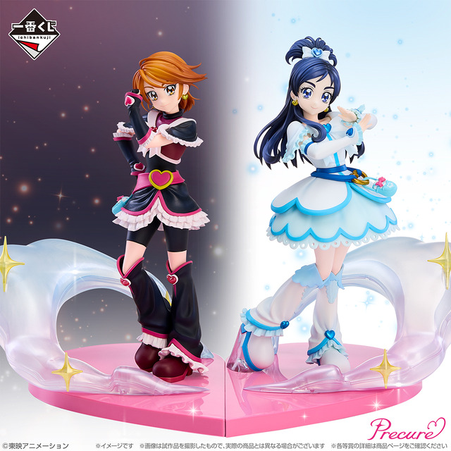 「プリキュア」新作一番くじの全ラインナップ公開！キュアブラックとキュアホワイト、そしてラストワン賞には「シャイニールミナス」フィギュアも