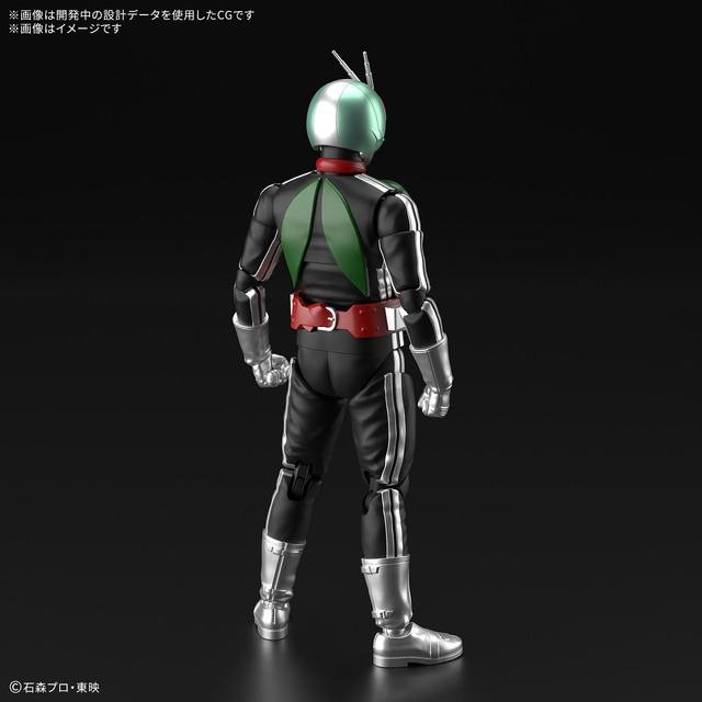 「仮面ライダー新1号」がプラモ化！ライダースーツやタイフーンの造形、豊富なパーツで劇中ポーズを再現可能