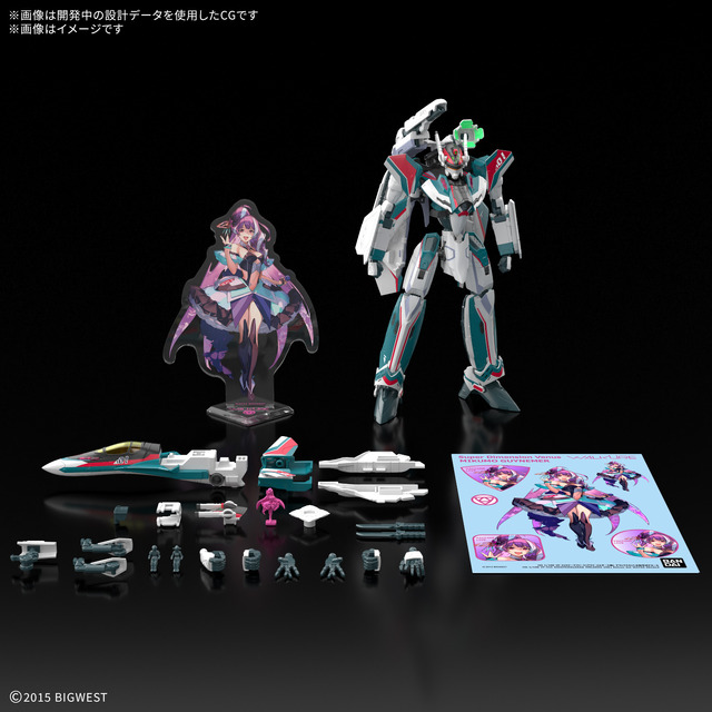「マクロスΔ」より「VF-31S ジークフリード (アラド・メルダース機)」がHGプラモ化！描き下ろし「美雲・ギンヌメール」両面アクスタなど付属【UPDATE】