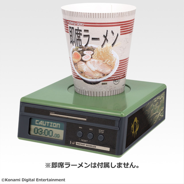 『METAL GEAR SOLID Δ』一番くじが最高にユニーク！「ダンボールを被ったスネーク」のティッシュケースや、ラストワン賞には「即席ラーメンタイマー」も