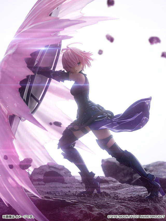 儚くも美しい笑顔に惹かれる…「FGO」劇場版アニメ「終局特異点 冠位時間神殿ソロモン」より主人公をかばうマシュが立体化
