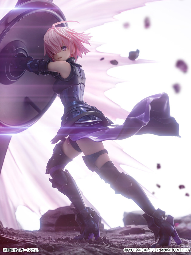 儚くも美しい笑顔に惹かれる…「FGO」劇場版アニメ「終局特異点 冠位時間神殿ソロモン」より主人公をかばうマシュが立体化