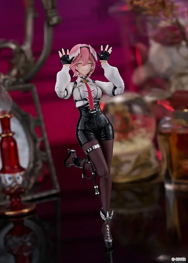 ホロライブ・秘密結社holoXの女幹部「鷹嶺ルイ」がアクションフィギュア化！マントは着脱可能、“ウインク顔”表情パーツなどオプションも充実