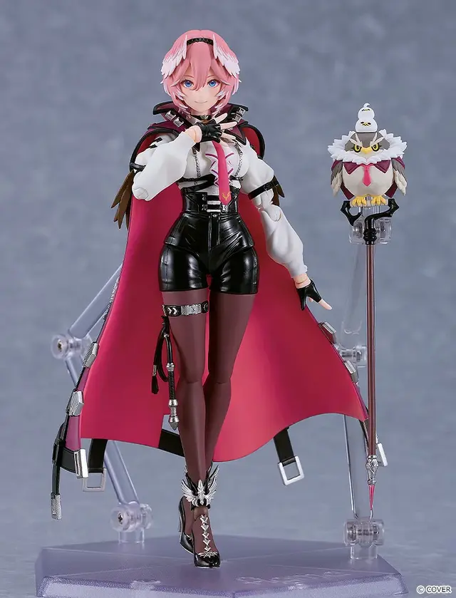 ホロライブ・秘密結社holoXの女幹部「鷹嶺ルイ」がアクションフィギュア化！マントは着脱可能、“ウインク顔”表情パーツなどオプションも充実
