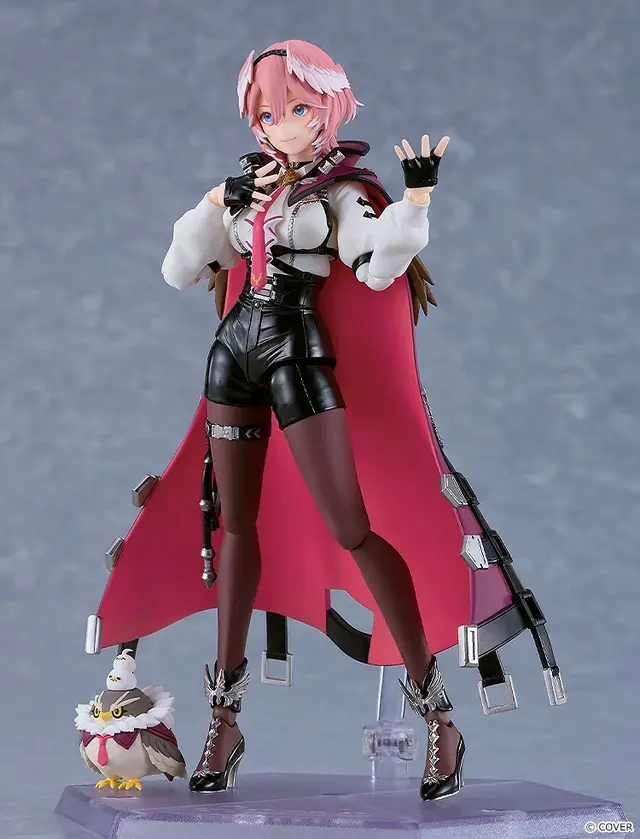 ホロライブ・秘密結社holoXの女幹部「鷹嶺ルイ」がアクションフィギュア化！マントは着脱可能、“ウインク顔”表情パーツなどオプションも充実