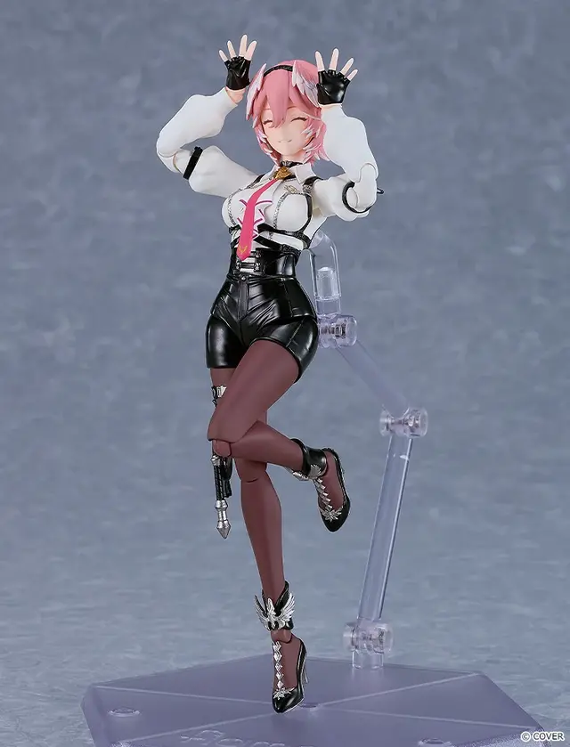 ホロライブ・秘密結社holoXの女幹部「鷹嶺ルイ」がアクションフィギュア化！マントは着脱可能、“ウインク顔”表情パーツなどオプションも充実