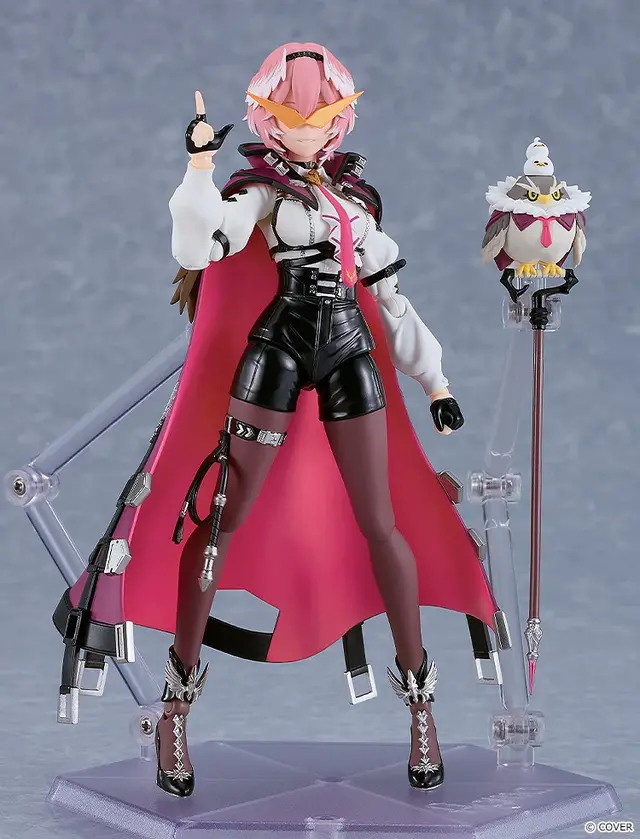 ホロライブ・秘密結社holoXの女幹部「鷹嶺ルイ」がアクションフィギュア化！マントは着脱可能、“ウインク顔”表情パーツなどオプションも充実