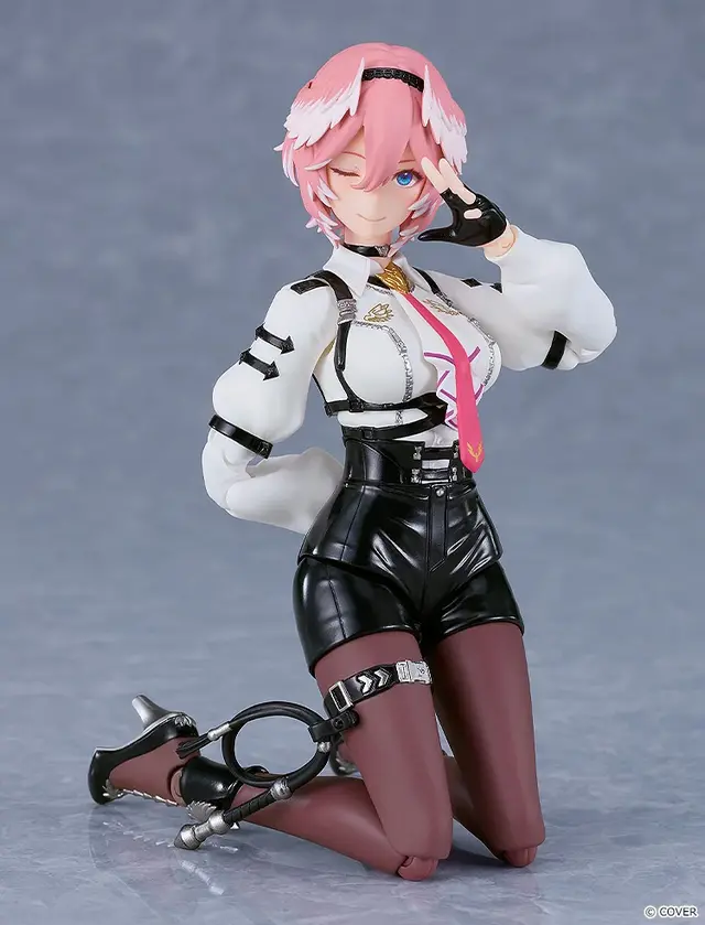 ホロライブ・秘密結社holoXの女幹部「鷹嶺ルイ」がアクションフィギュア化！マントは着脱可能、“ウインク顔”表情パーツなどオプションも充実