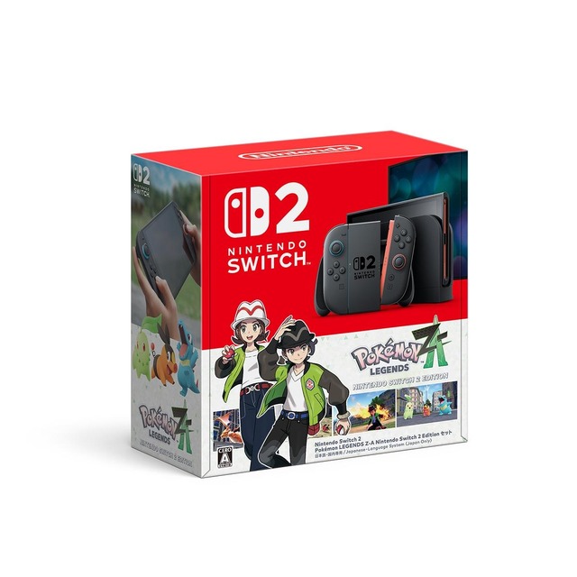 スイッチ2『ポケモンレジェンズZ-A』同梱版がポケセンオンラインで抽選販売！早期購入特典の「オリジナルアートブック」付き