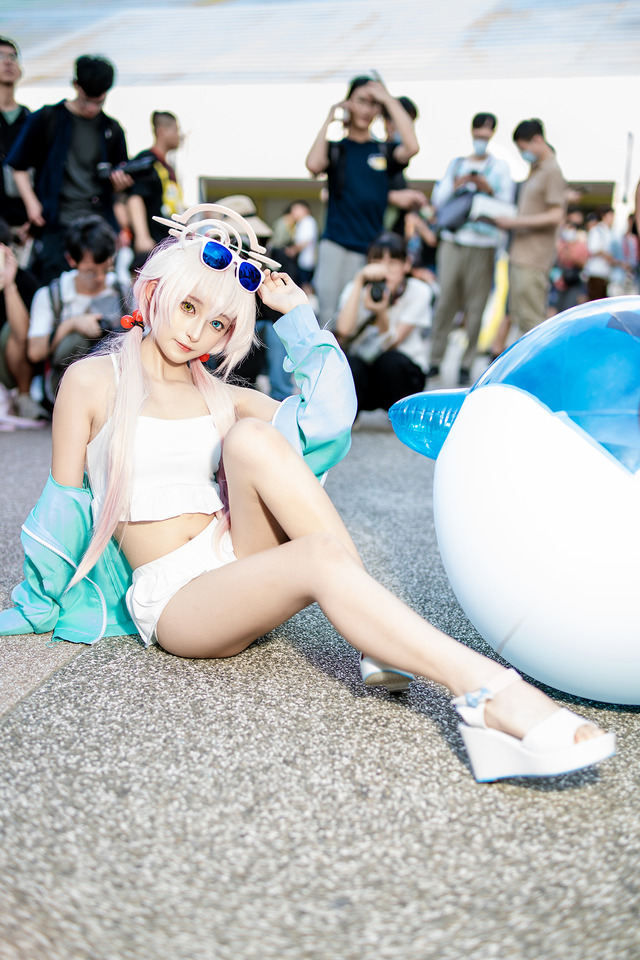 小鳥遊ホシノ『ブルーアーカイブ』／𝘒𝘑.（Instagram：turq_kj._.cos）【香港】