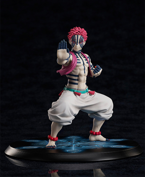 “俺と永遠に戦い続けよう”「鬼滅の刃」より「猗窩座」1/8スケールフィギュアが再登場!台座は「破壊殺・羅針」の特別仕様