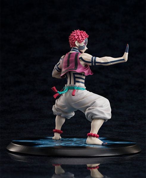 “俺と永遠に戦い続けよう”「鬼滅の刃」より「猗窩座」1/8スケールフィギュアが再登場!台座は「破壊殺・羅針」の特別仕様