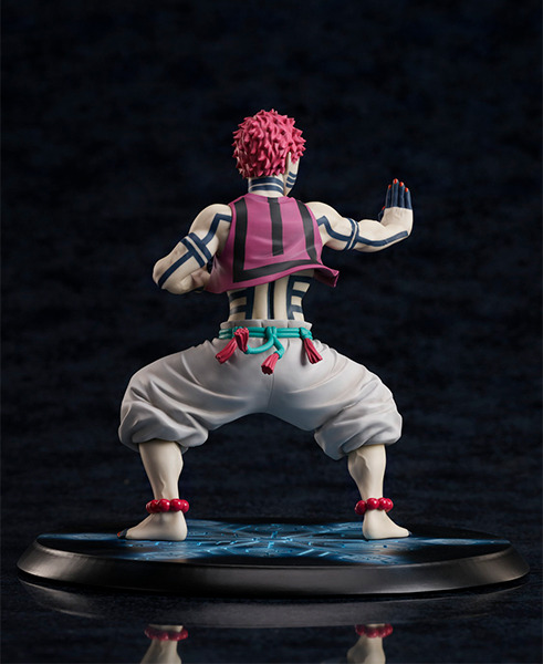 “俺と永遠に戦い続けよう”「鬼滅の刃」より「猗窩座」1/8スケールフィギュアが再登場!台座は「破壊殺・羅針」の特別仕様