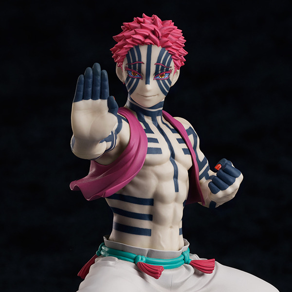 “俺と永遠に戦い続けよう”「鬼滅の刃」より「猗窩座」1/8スケールフィギュアが再登場!台座は「破壊殺・羅針」の特別仕様