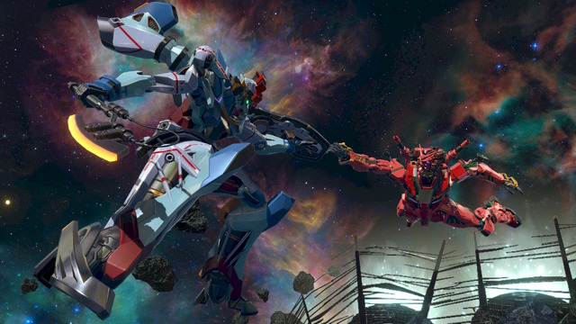 「赤いガンダム」が『機動戦士ガンダム EXVS.2 イニブ』に参戦！ジークアクスとM.A.V.戦術で攻撃、必殺技は“シイコ戦の一撃”を完全再現