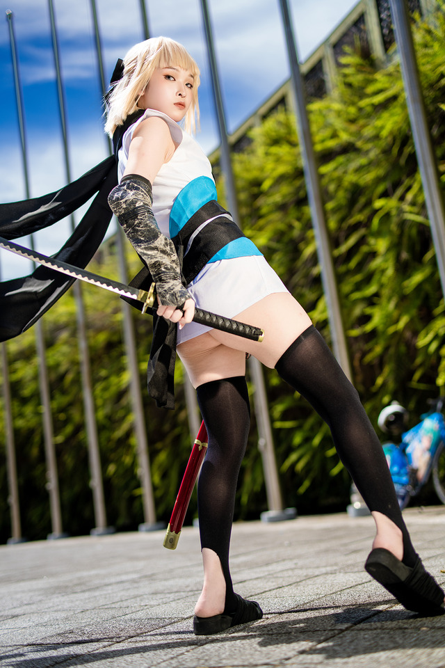 沖田総司『Fate/Grand Order』／小楠（Instagram：naaaaaaam_cos2023）【香港】