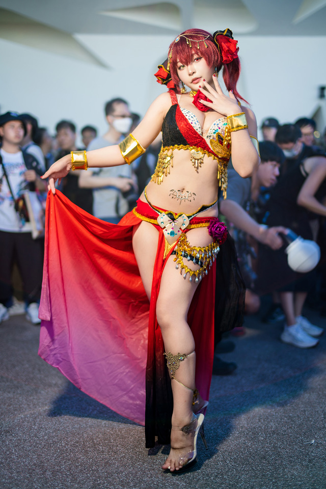 宝鐘マリン「ホロライブ」／鶴葵（X：@tsuru_Cosplay、Instagram：tsuru_cos_aoi）【台湾】