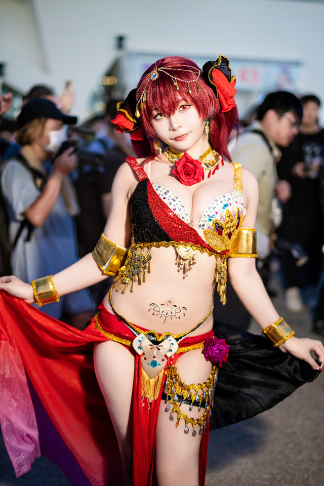 宝鐘マリン「ホロライブ」／鶴葵（X：@tsuru_Cosplay、Instagram：tsuru_cos_aoi）【台湾】