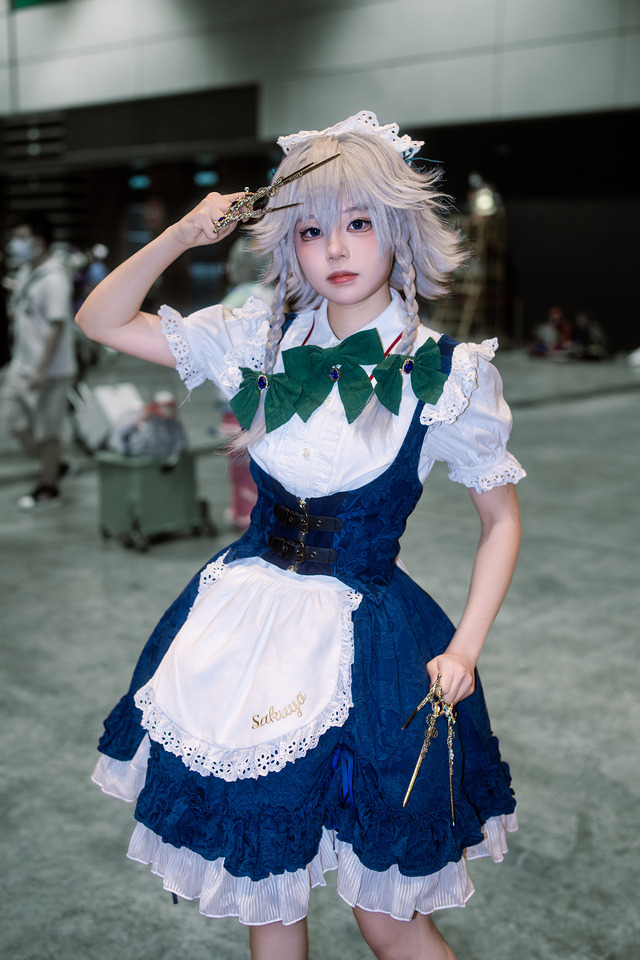 十六夜咲夜『東方Project』／鸭嘎（Instagram：yaga_23333）