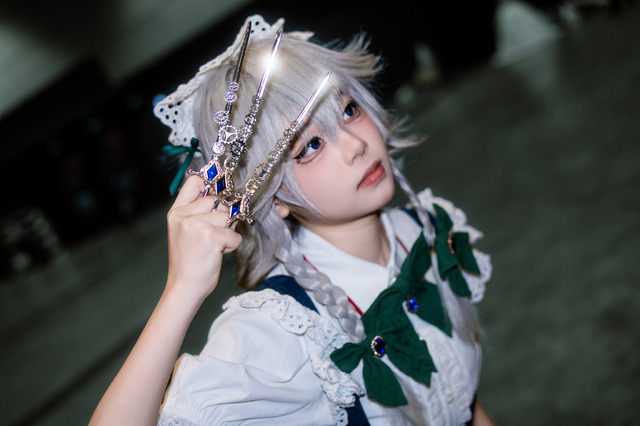 十六夜咲夜『東方Project』／鸭嘎（Instagram：yaga_23333）