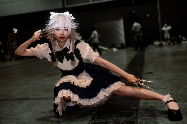 十六夜咲夜『東方Project』／鸭嘎（Instagram：yaga_23333）