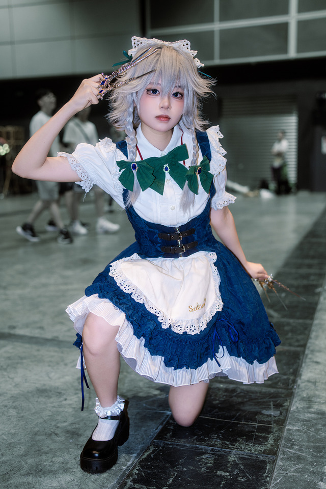 十六夜咲夜『東方Project』／鸭嘎（Instagram：yaga_23333）