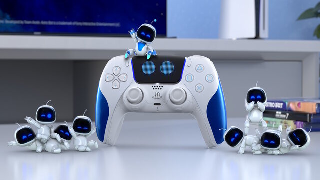 『アストロボット』PS5コントローラーが、“笑顔”デザインで復活！予約受付は9月12日から