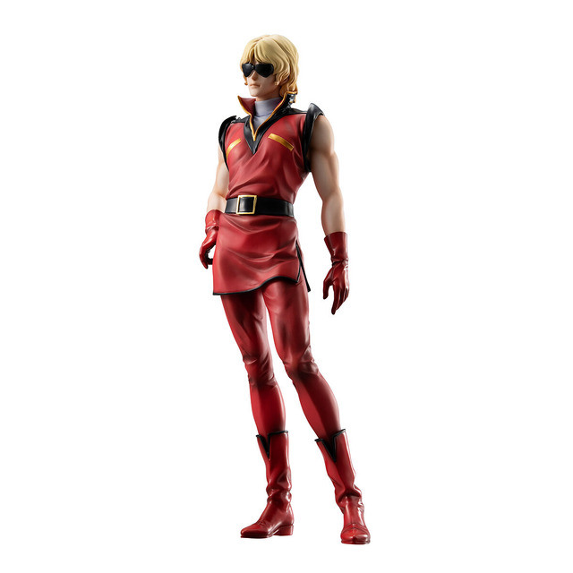 Zガンダムより「クワトロ」のフィギュアが限定復刻！スタイリッシュな立ち姿に、素顔とサングラス顔の2種を楽しめる