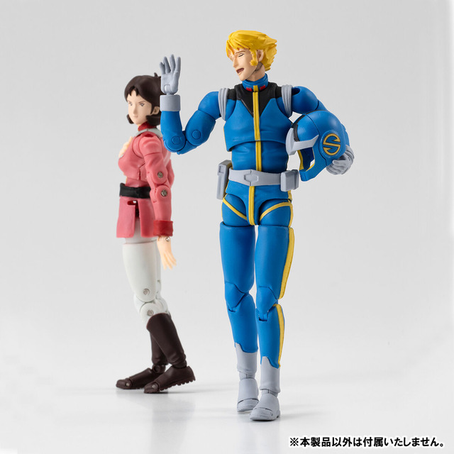 「ガンダム」スレッガー、ミライが可動フィギュア「G.M.G.」にラインナップ！組み合わせて“ハンバーガーを食べるシーン”も再現可能
