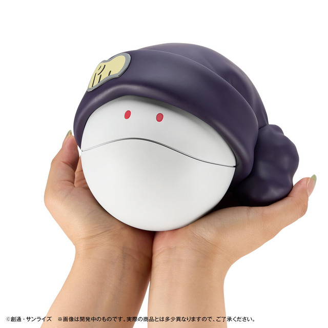 手のひらフィットなサイズ感が可愛い!「ガンダム ジークアクス」の“ハロ”がフィギュア貯金箱として立体化