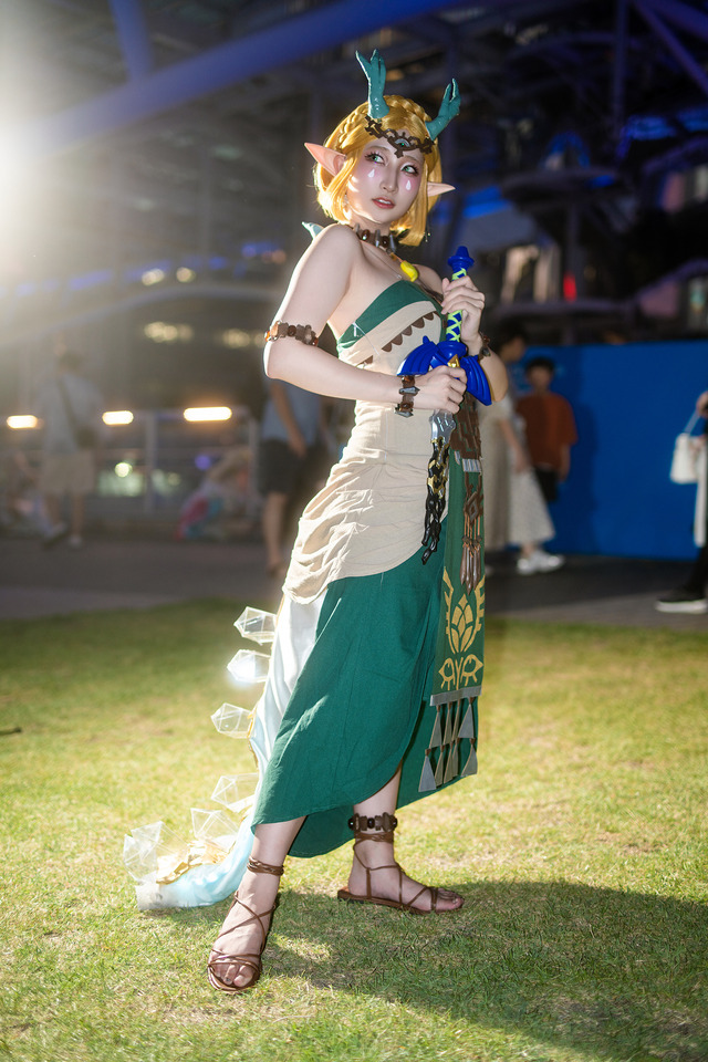 ゼルダ姫「ゼルダの伝説 ティアーズ オブ ザ キングダム」／Dr.まーちゃん（X：@Machan_cos1）