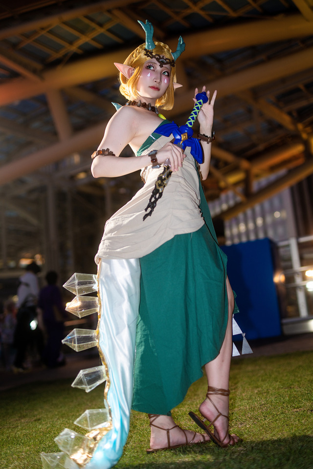 ゼルダ姫「ゼルダの伝説 ティアーズ オブ ザ キングダム」／Dr.まーちゃん（X：@Machan_cos1）