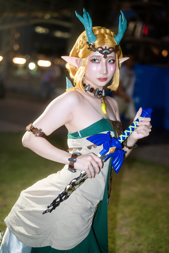 ゼルダ姫「ゼルダの伝説 ティアーズ オブ ザ キングダム」／Dr.まーちゃん（X：@Machan_cos1）
