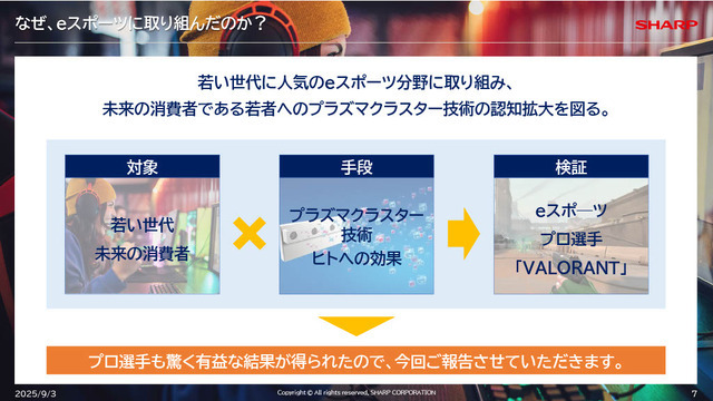 「空気バフ」で『VALORANT』が強くなる!?シャープがプラズマクラスターのeスポーツ効果を発表、QT DIG∞とのスポンサー契約も